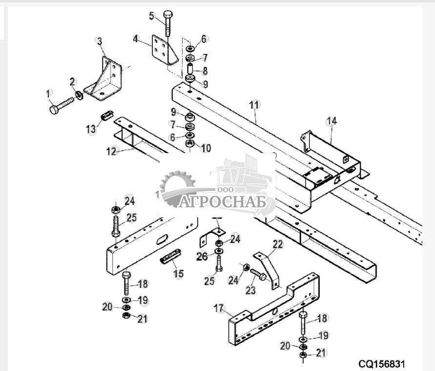 Опора двигателя 